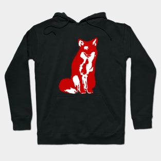 Colorful Animals - Red Fox Hoodie